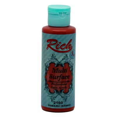 Multi Surface Paint Rich 130 Ml 2160 Κεραμιδί Κόκκινο